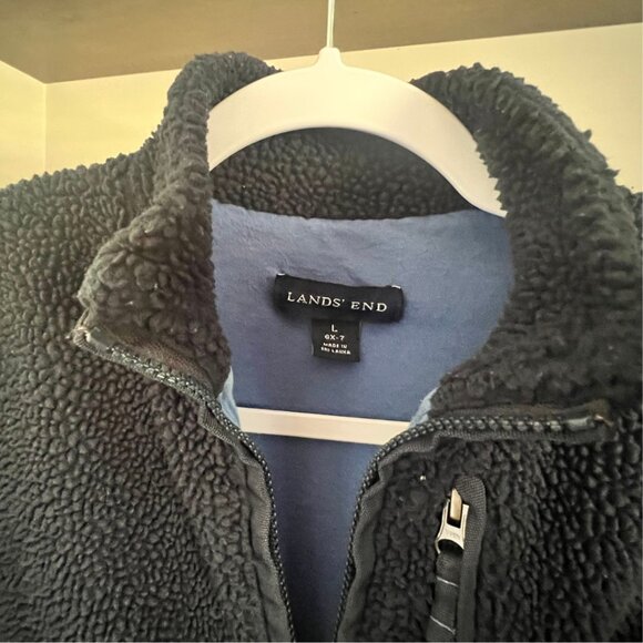 Land's End Kids Full-Zip Fleece Jacket - Picture 5 of 6